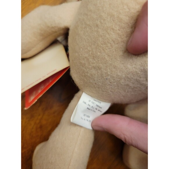 Vintage Jingle Bears “Hi I’m Dexter!” Hallmark 1987 Tags Intact - Picture 8 of 8